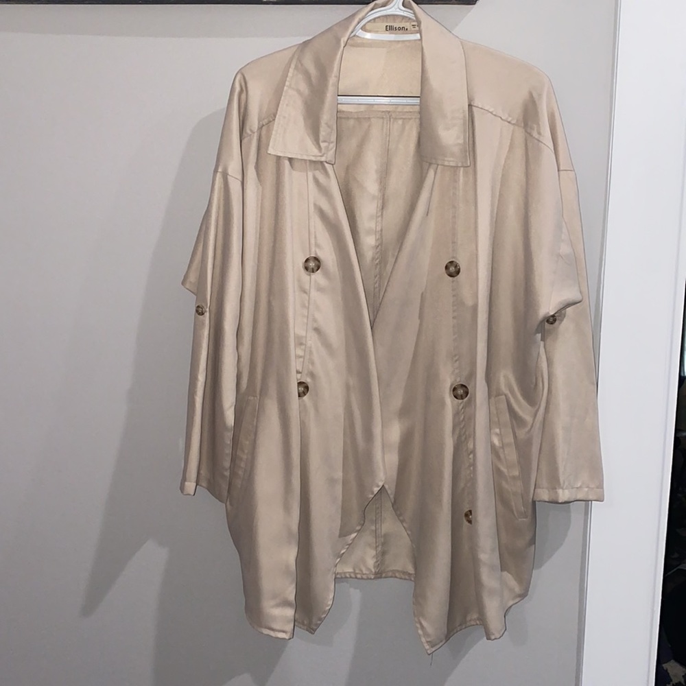 Ellison Light Weight Jacket / Trench - Picture 3 of 3
